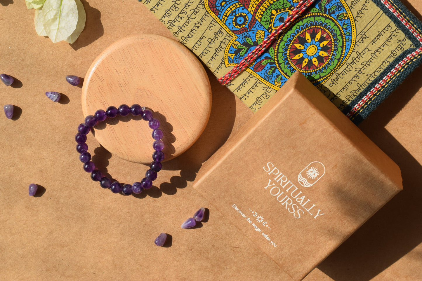 Amethyst Healing Bracelet | Relieves Stress, Enhances Spiritual Growth & Intuition