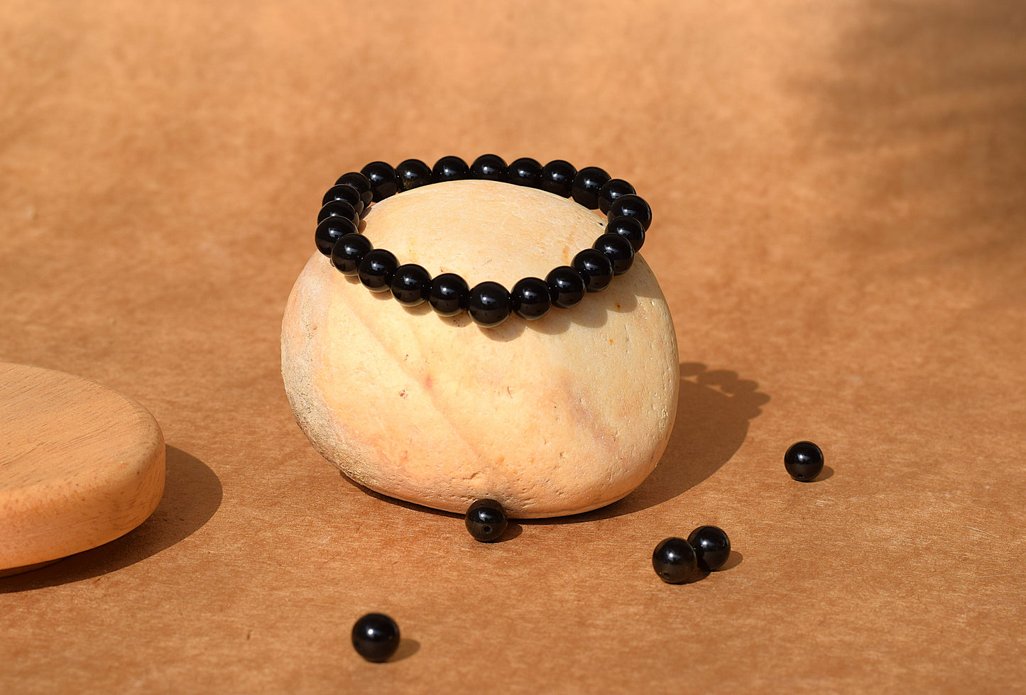 Black Obsidian Protection Bracelet | Shields Against Negative Energy & Evil Eye