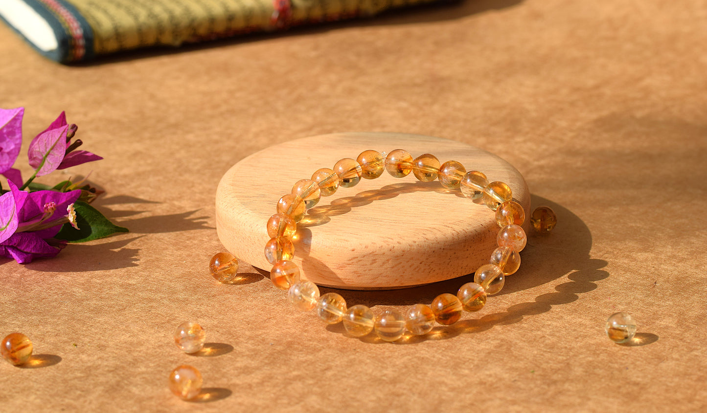 Citrine Abundance Bracelet | Manifests Wealth, Success & Positivity