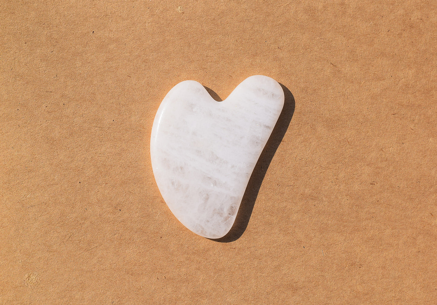 Clear Quartz Gua Sha | Energizing, Cooling & Puffiness Reduction