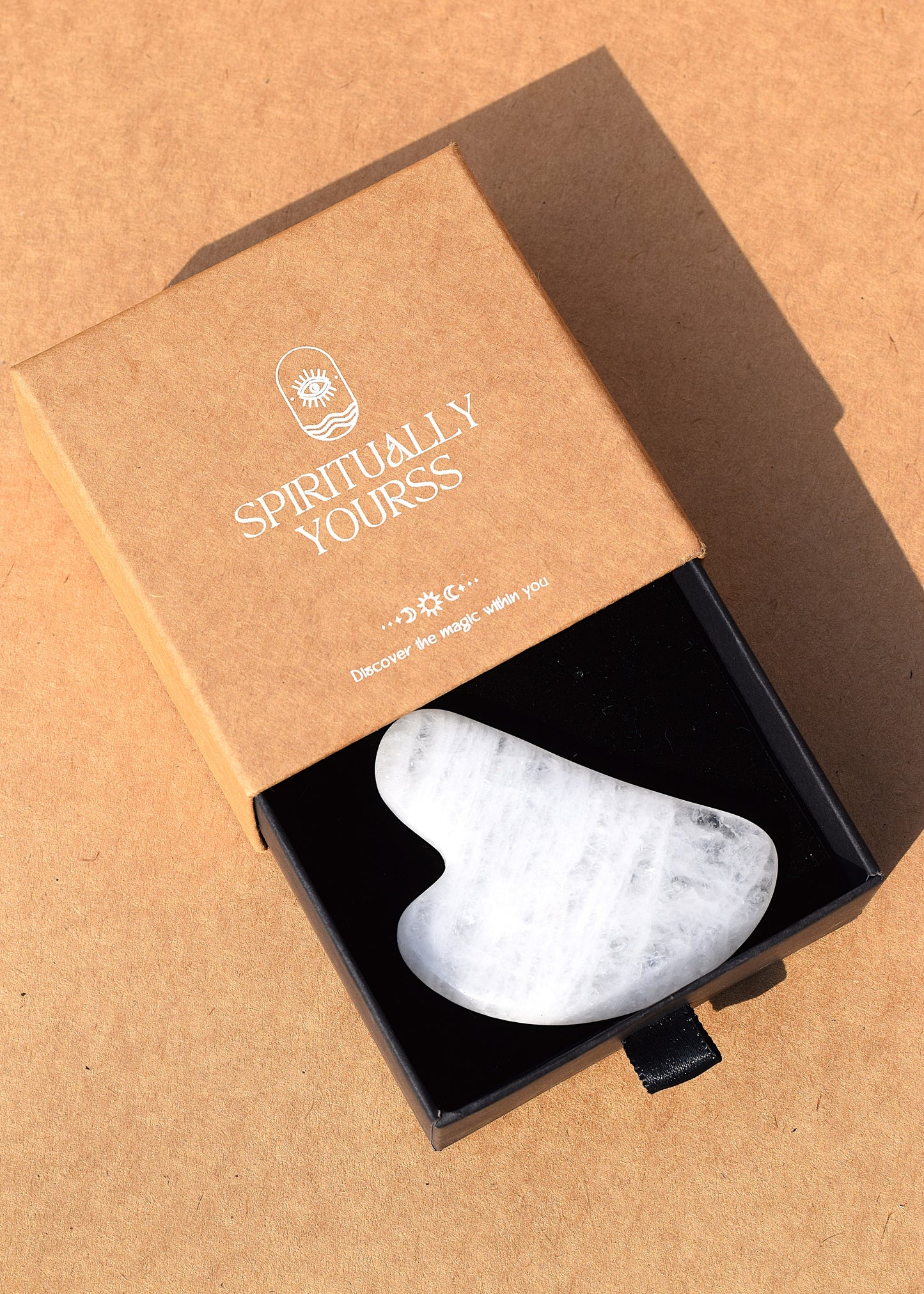 Clear Quartz Gua Sha | Energizing, Cooling & Puffiness Reduction