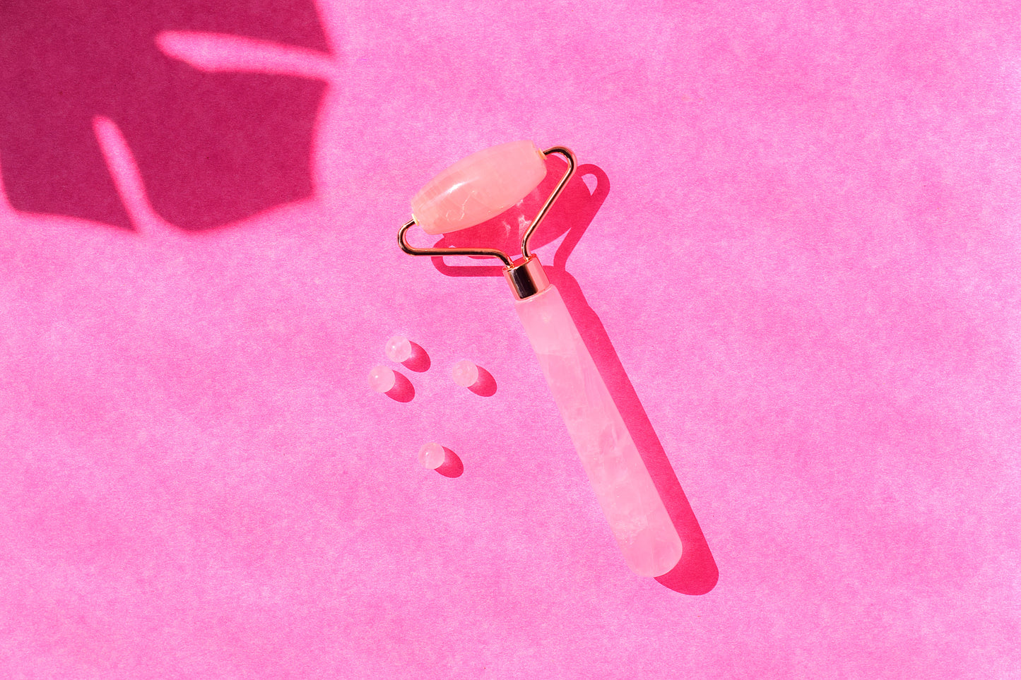 Rose Quartz Face Roller | Lifting, Firming & Beauty Enhancing