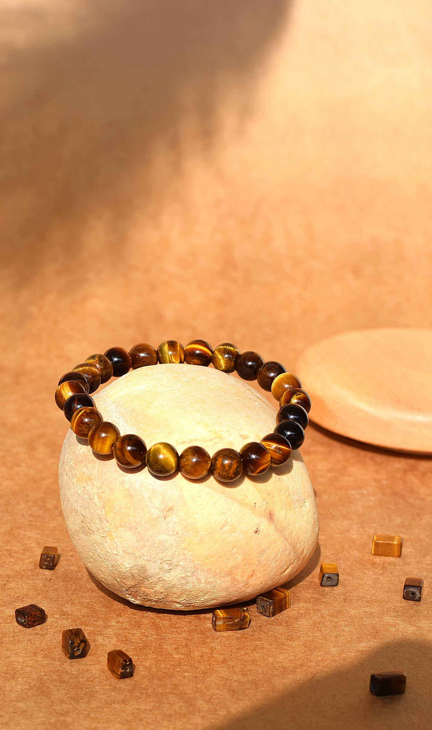 Tiger Eye Confidence & Protection Bracelet | Enhances Willpower, Strength & Security