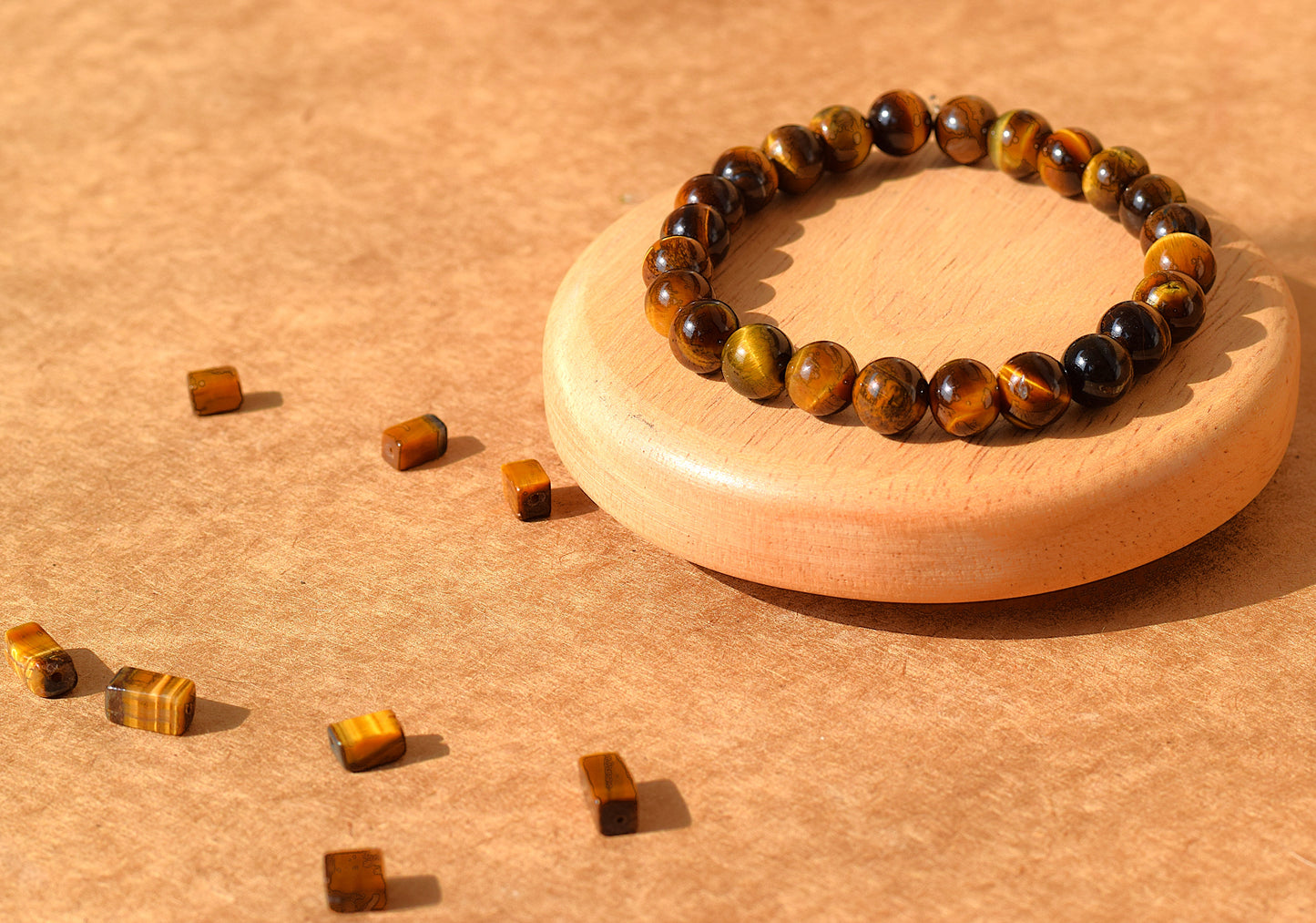 Tiger Eye Confidence & Protection Bracelet | Enhances Willpower, Strength & Security