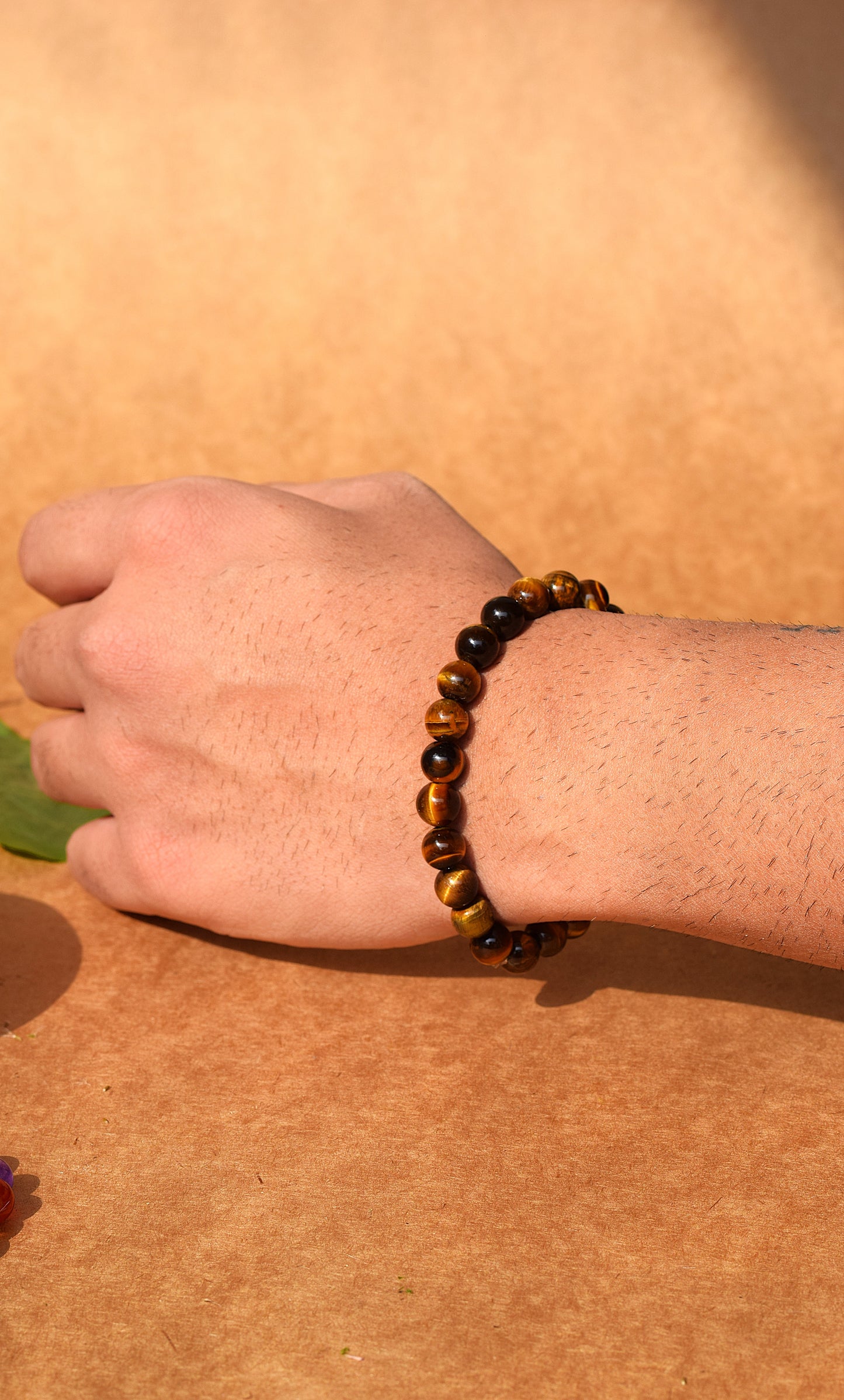 Tiger Eye Confidence & Protection Bracelet | Enhances Willpower, Strength & Security