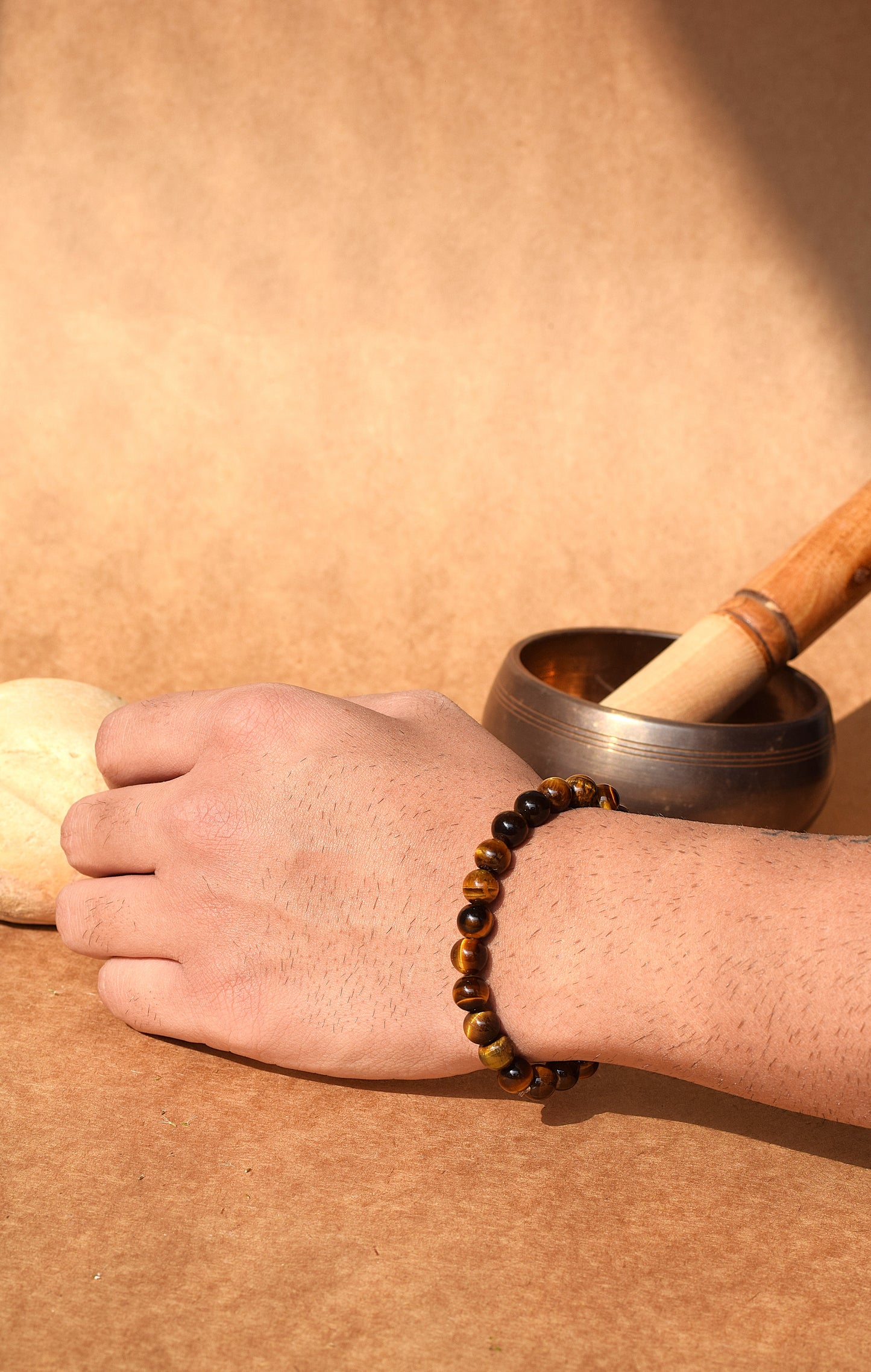 Tiger Eye Confidence & Protection Bracelet | Enhances Willpower, Strength & Security