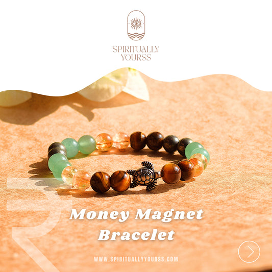 Money Magnet Turtle Bracelet | Manifests Prosperity & Financial Stability