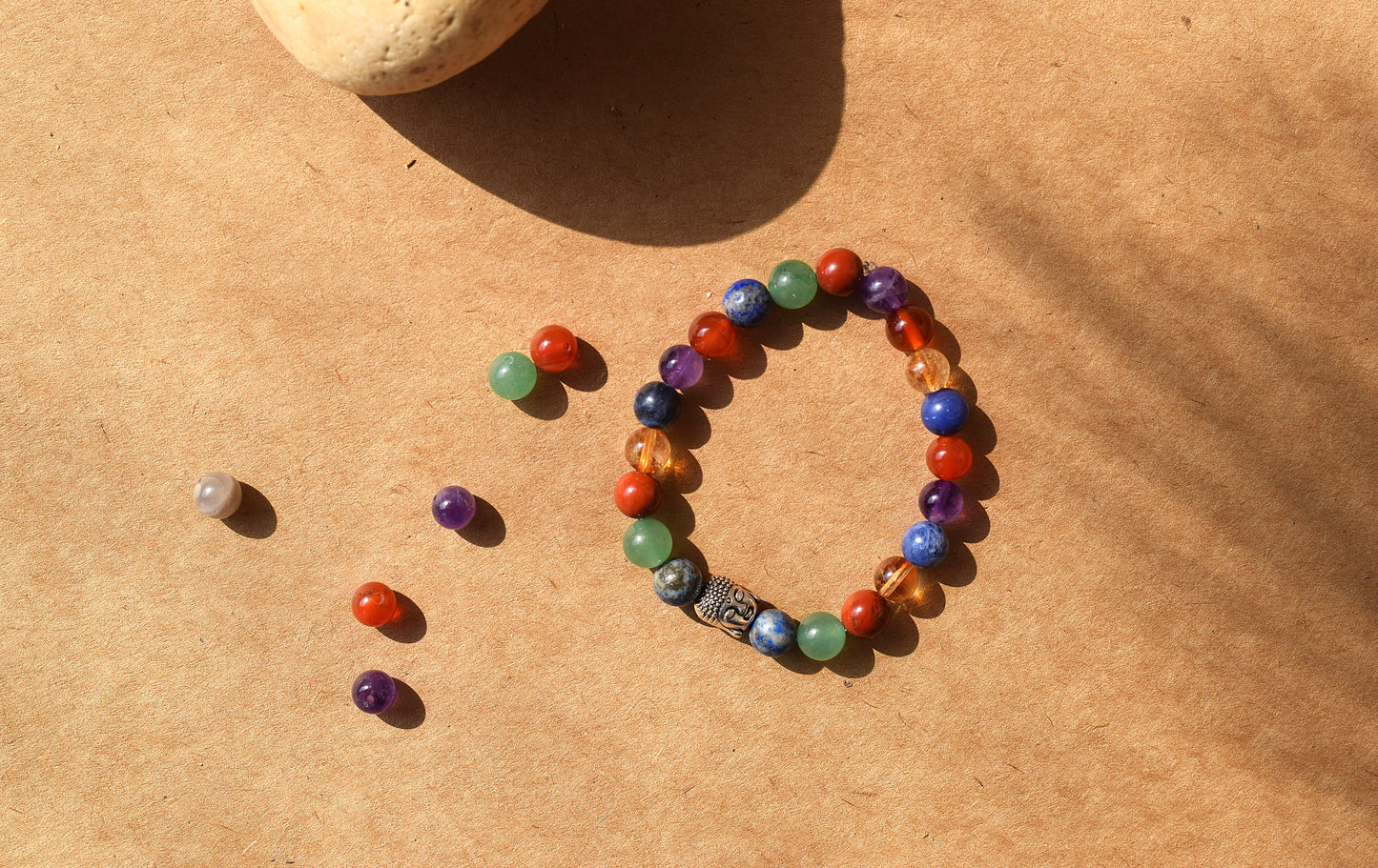 7 Chakra Buddha Energy Bracelet | Spiritual Awakening & Mind-Body Balance