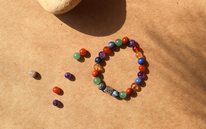 7 Chakra Buddha Energy Bracelet | Spiritual Awakening & Mind-Body Balance