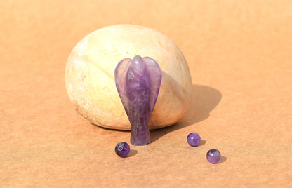 Amethyst Crystal Angel | Spiritual Healing & Protection