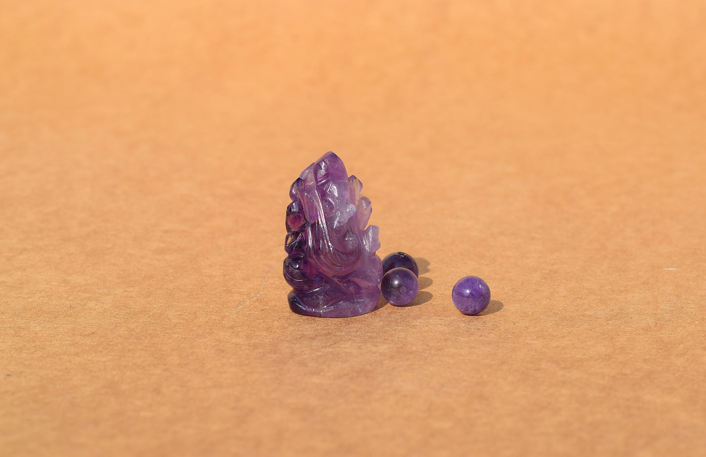 Amethyst Lord Ganesha Idol | Boosts Intuition & Positive Energy