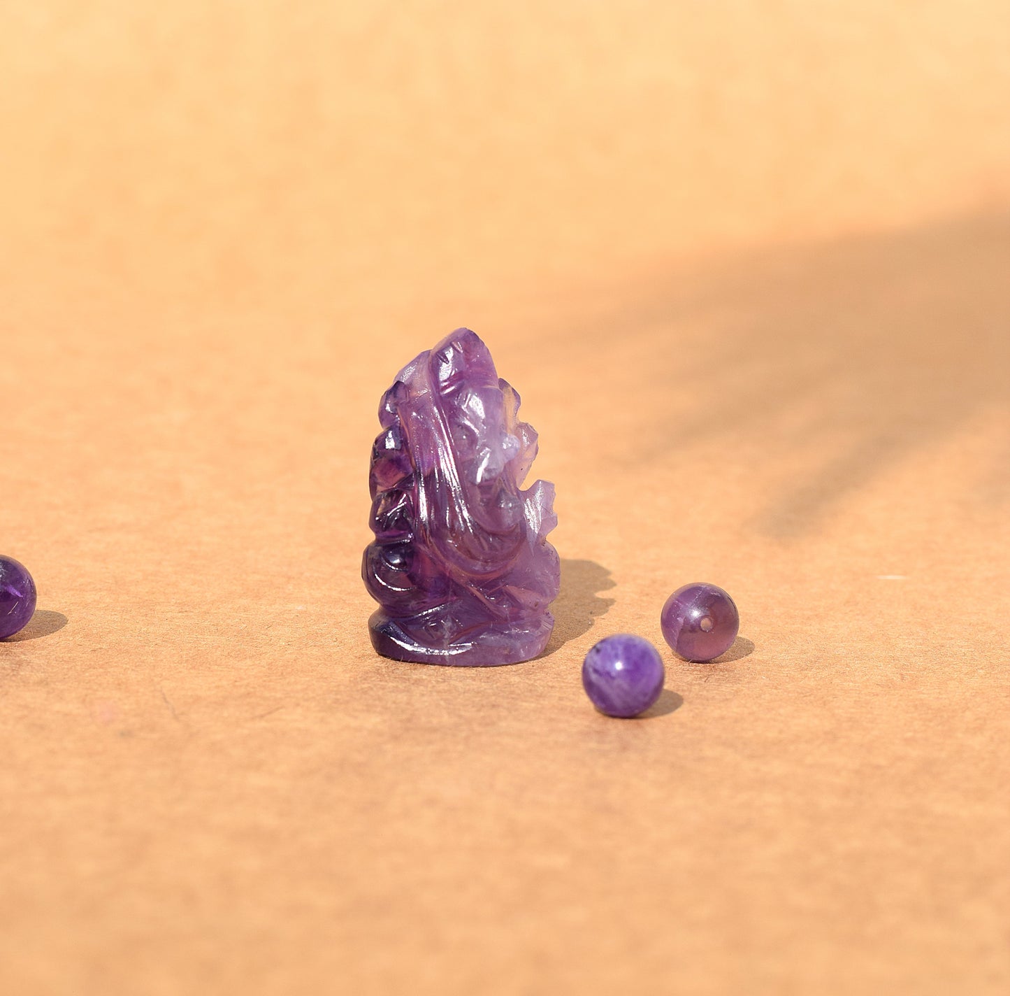 Amethyst Lord Ganesha Idol | Boosts Intuition & Positive Energy