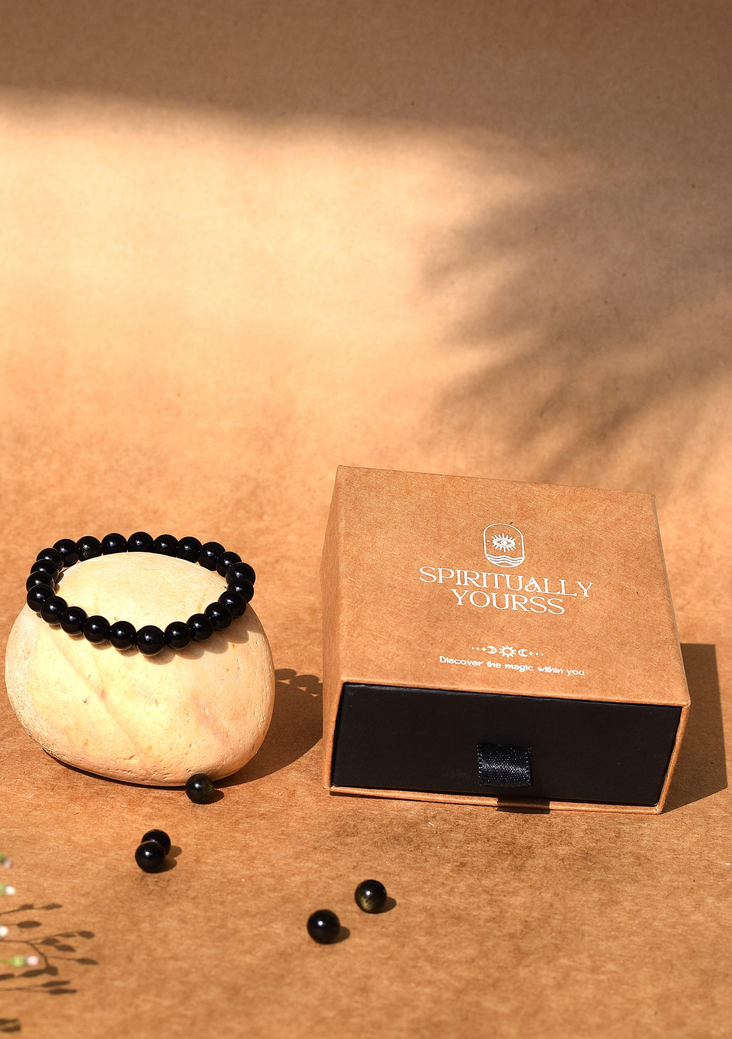 Black Obsidian Protection Bracelet | Shields Against Negative Energy & Evil Eye