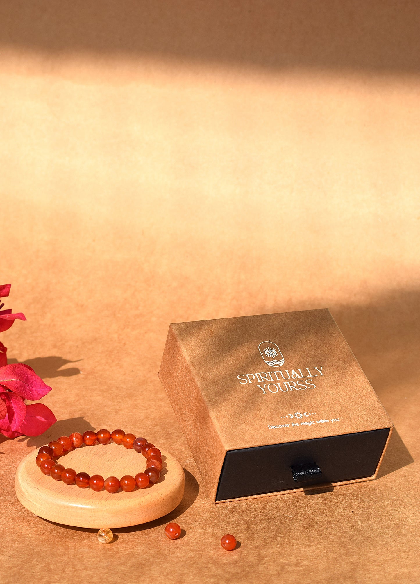 Carnelian Creativity & Motivation Bracelet | Boosts Energy, Confidence & Passion
