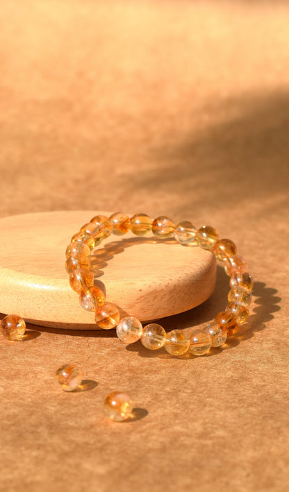 Citrine Abundance Bracelet | Manifests Wealth, Success & Positivity