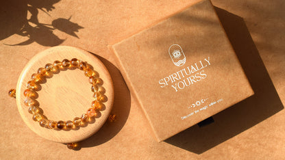Citrine Abundance Bracelet | Manifests Wealth, Success & Positivity