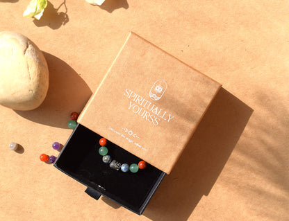 7 Chakra Buddha Energy Bracelet | Spiritual Awakening & Mind-Body Balance