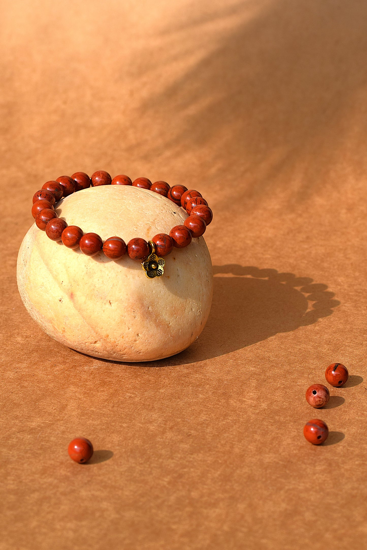 Red Jasper Vitality & Strength Bracelet | Boosts Energy, Motivation & Endurance