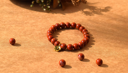 Red Jasper Vitality & Strength Bracelet | Boosts Energy, Motivation & Endurance