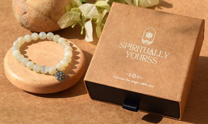 Moonstone Energy Bracelet | Enhances Intuition & Emotional Balance