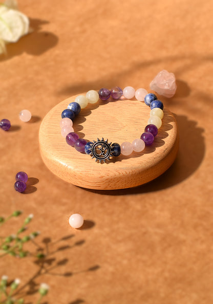 Om Charm Spiritual Bracelet | Brings Inner Peace & Improves mental health
