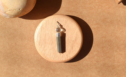 Pyrite Pencil Pendant | Wealth, Success & Manifestation