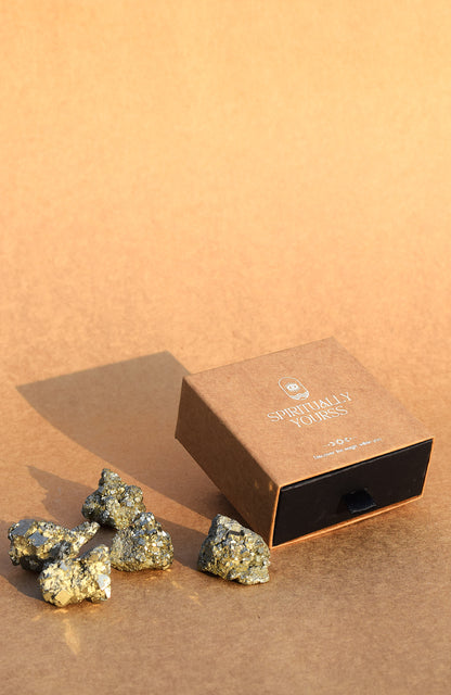 Pyrite Raw Cluster | Money Magnet for Wealth & Success