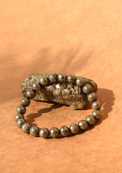 Pyrite Money Magnet Bracelet | Boosts Wealth, Confidence & Abundance