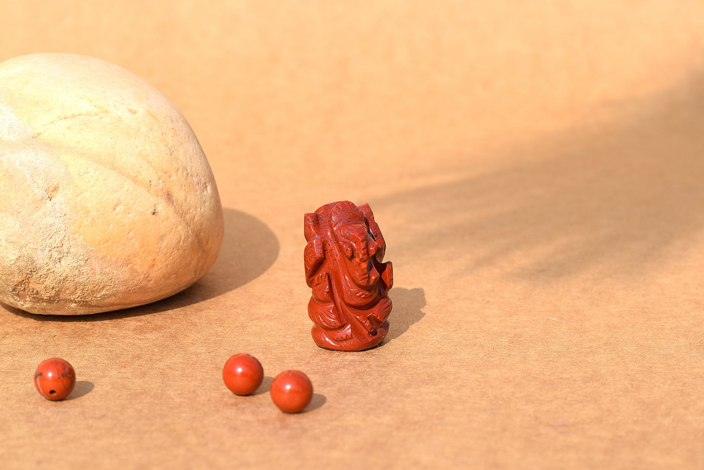 Red Jasper Lord Ganesh Idol | Strength, Stability & Grounding Energy