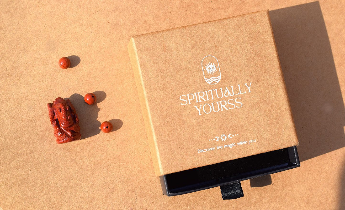 Red Jasper Lord Ganesh Idol | Strength, Stability & Grounding Energy