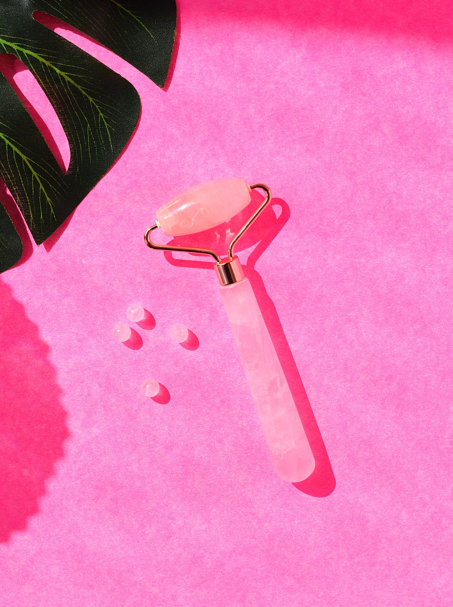 Rose Quartz Face Roller | Lifting, Firming & Beauty Enhancing