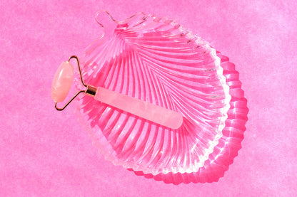 Rose Quartz Face Roller | Lifting, Firming & Beauty Enhancing