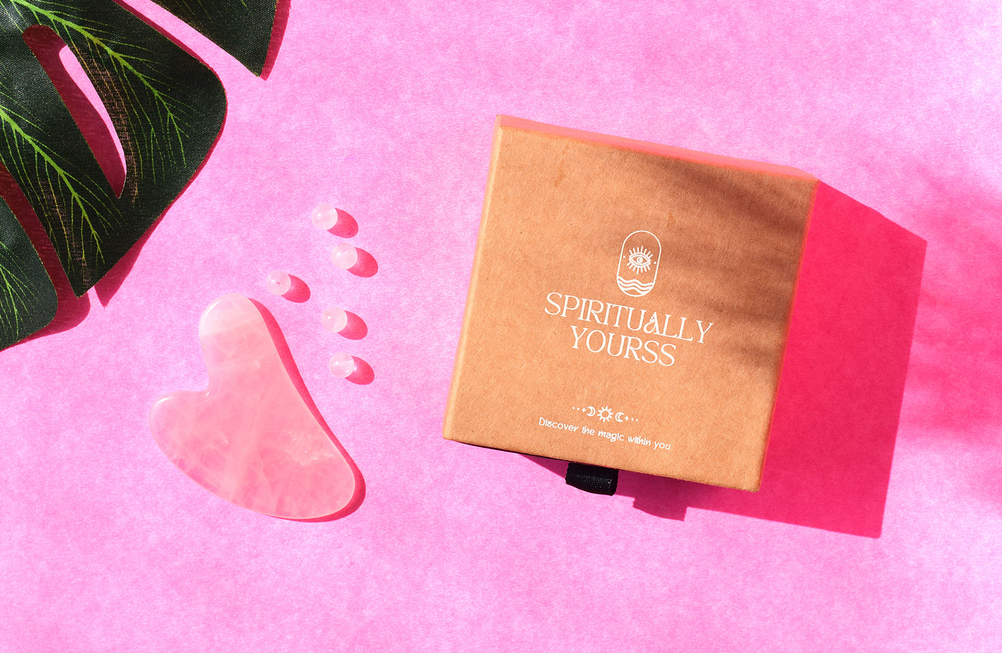Rose Quartz Gua Sha | Lymphatic Drainage & Sculpting Tool