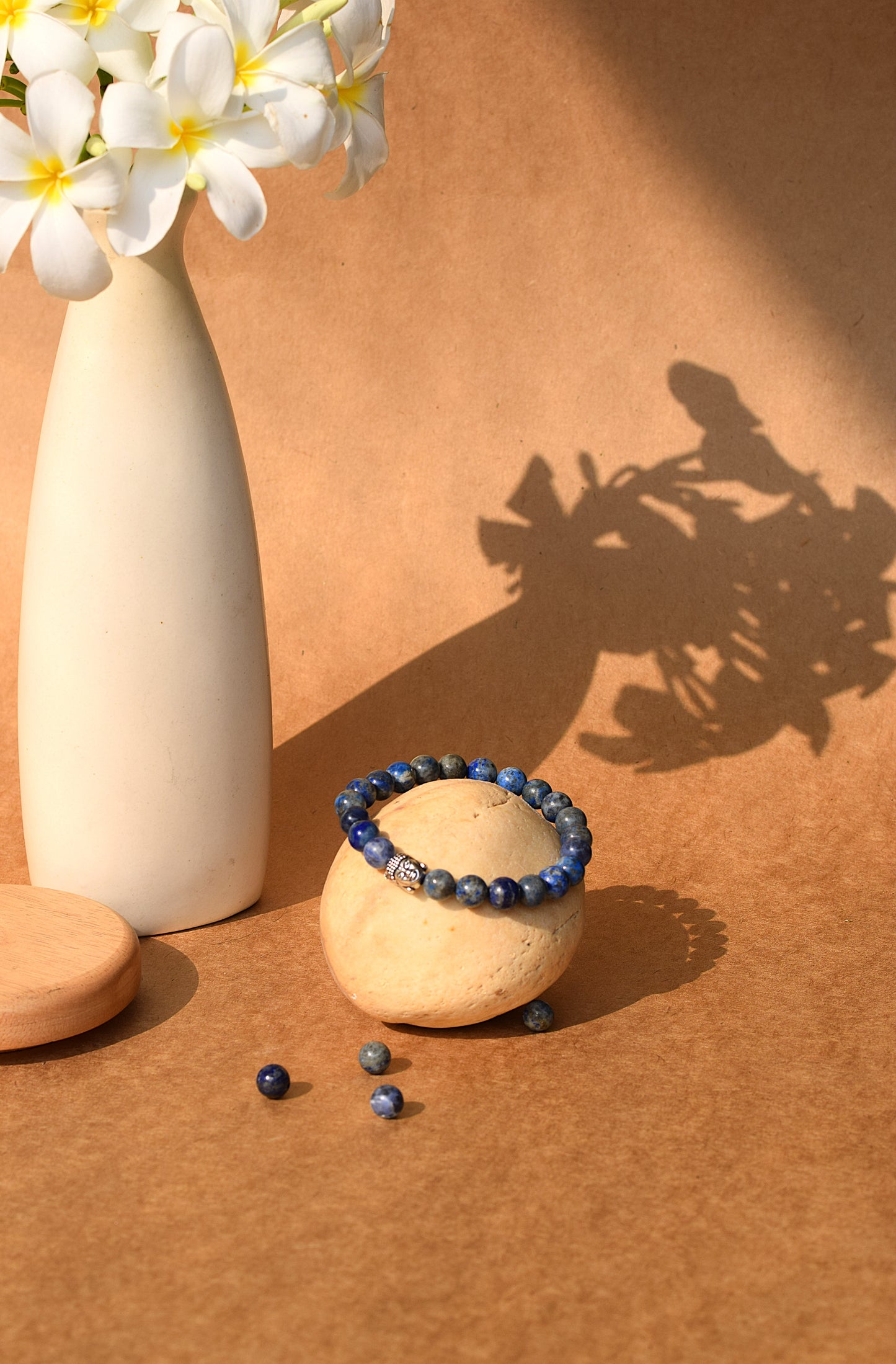 Sodalite Buddha Mindfulness Bracelet | Encourages Inner Peace, Focus & Wisdom