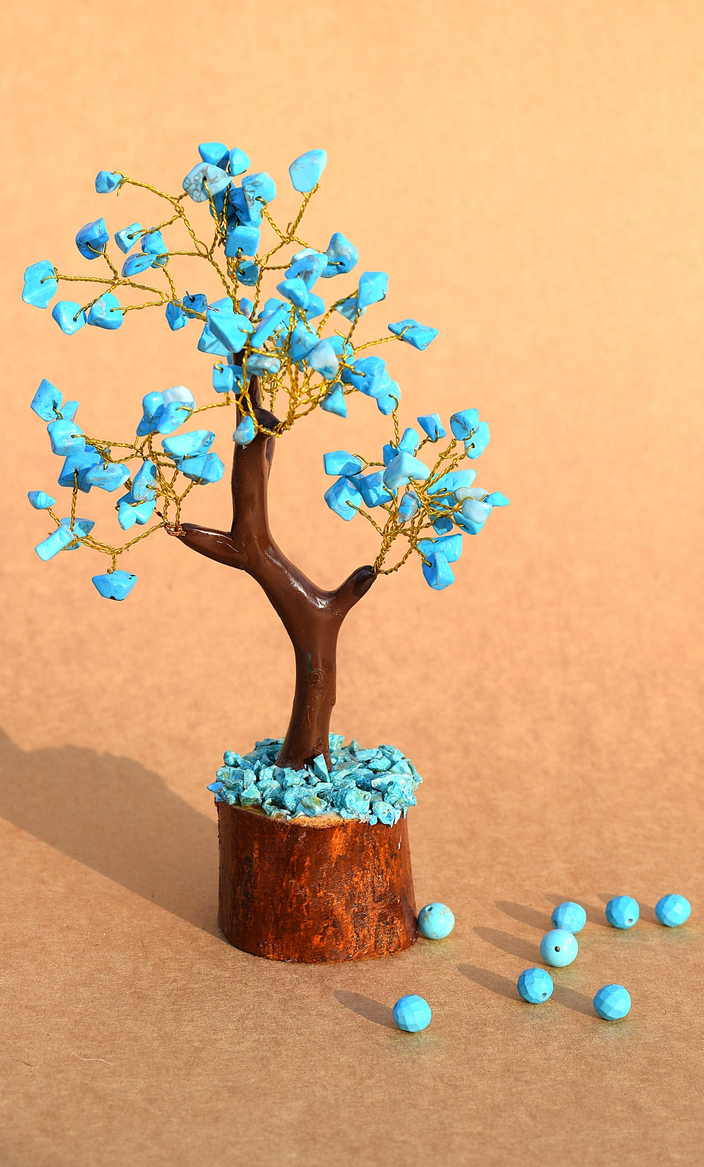 Turquoise Crystal Tree | Promotes Tranquility, Healing & Good Luck
